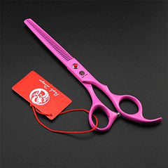 Tijeras curvas hacia arriba Purple Dragon para dar forma y acabado pulido.