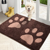 PURRUGS Alfombra de entrada capta suciedad para mantener pisos limpios.