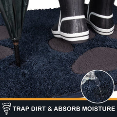 PURRUGS alfombrilla lavable a máquina para limpieza rápida y fácil.