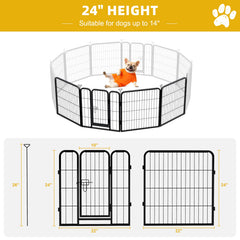 Pvpy Yvrd jaula para perros en exterior, ideal para patio seguro y cómodo.