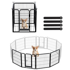 Pvpy Yvrd jaula para perros en interior, segura y versátil para juego protegido.