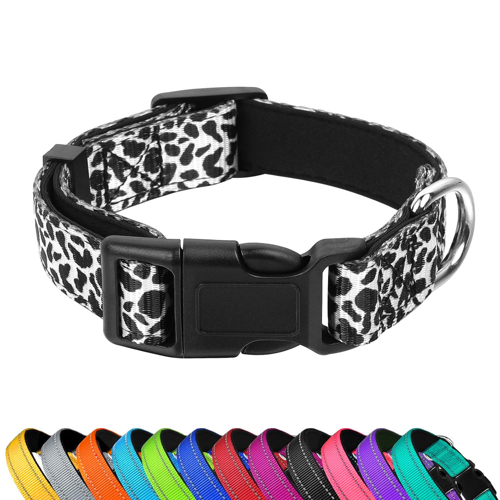 PWOD collar reflectivo 360 grados para mayor visibilidad nocturna.