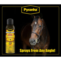 Pyranha Wipe N' Spray, tecnologia-suspension, protección prolongada sin agitar