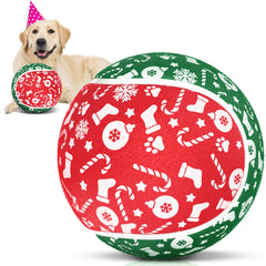QDAN pelotas tenis grandes para perros, ideal para juego activo al aire libre.