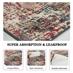 Vista de capas absorbentes de la almohadilla Qeils para perros.