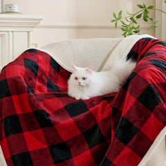 Manta Qeils para perro grande, impermeable; protege muebles y mantiene al perro seco.