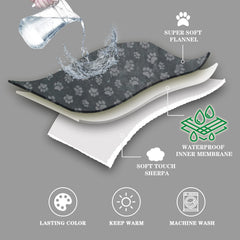 Manta Qeils impermeable interior protege muebles de líquidos.