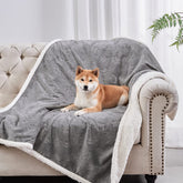 Manta Qeils para perros pequeños impermeable, ideal para sofá.