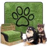Qeils almohadilla para perros con núcleo ultra absorbente para protección rápida del suelo.
