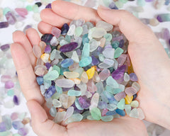 QINJIEJIE fluorita grava para acuario, realza colores y crea ambiente natural para peces.