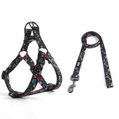 QQPETS arnés y correa ajustables para perro, paseo cómodo y seguro.