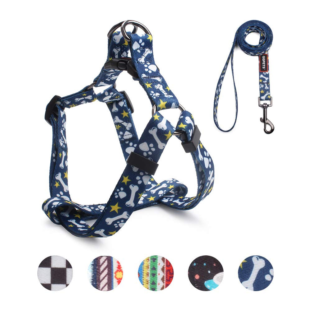 QQPETS arnés ajustable para perro con ajuste seguro para caminatas