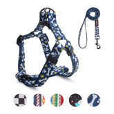 QQPETS arnés para perro con diseño hueso, cómodo para paseos diarios.