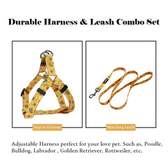 QQPETS heavy-duty hardware with zinc alloy D-ring ensures security.
