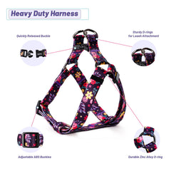 QQPETS material-poliester-suave-confort: cuello suave para caminatas diarias.