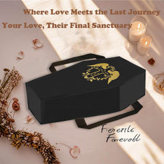 QQW bolsa funeraria mascotas negra biodegradable facilita un enterramiento responsable