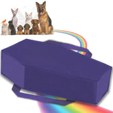 QQW bolsa de entierro para mascotas Indigo exterior, fácil de transportar y digna para la despedida