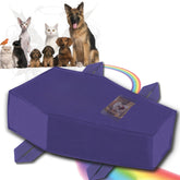 QQW bolsa funeraria para mascotas, vista frontal, ideal para un adiós digno y seguro.