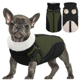 Queenmore chaqueta para perros con arnés integrado para caminatas seguras.