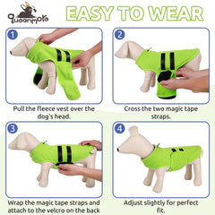 Pullover fácil de poner, cómodo para perros pequeños.