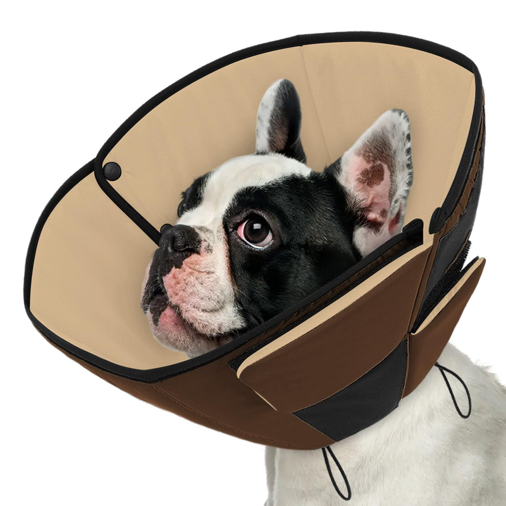 Cono suave Queenmore para perro pequeño, comodidad durante la recuperación y menos estrés.