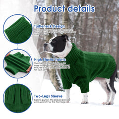 Queenmore sudadera navidad verde perro, ideal para salidas festivas