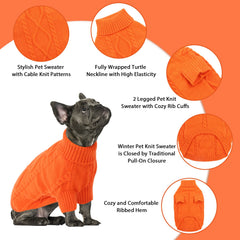 Queenmore sudadera naranja para perro, cubre-panza para mayor abrigo.