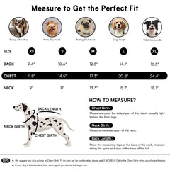 Queenmore suéter para perro manga larga, protección adicional contra el frío.