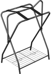 Queension caballete-plegable-establo: soporte estable para silla de montar en establo