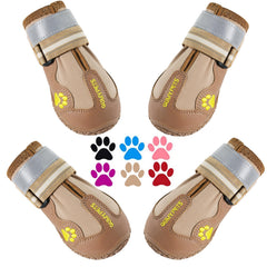 Botas QUMY para perros grandes con ajuste de cierre, fáciles de colocar