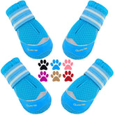QUMY botas para perros con malla transpirable para paseos cómodos