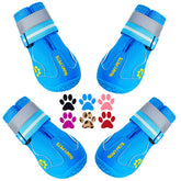 Zapatillas QUMY para perro grande con ajuste cómodo para paseos al exterior.
