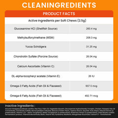 Quopawel: ingredientes con glucosamina y condroitina para articulaciones sanas.