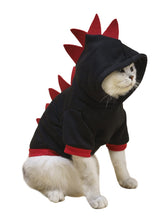 QWINEE sudadera dinosaurio para perro, abrigo cálido para paseos diarios