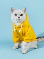QWINEE sudadera para perro con capucha, protección y estilo
