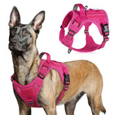 Rabbitgoo arnés táctico para perro grande con MOLLE lateral para accesorios.