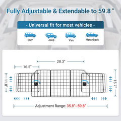 Rabbitgoo Barrera: diseño triple plegable para guardar fácilmente.