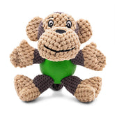 Raffaelo monito peluche con chirrador para mantener a tu perro entretenido