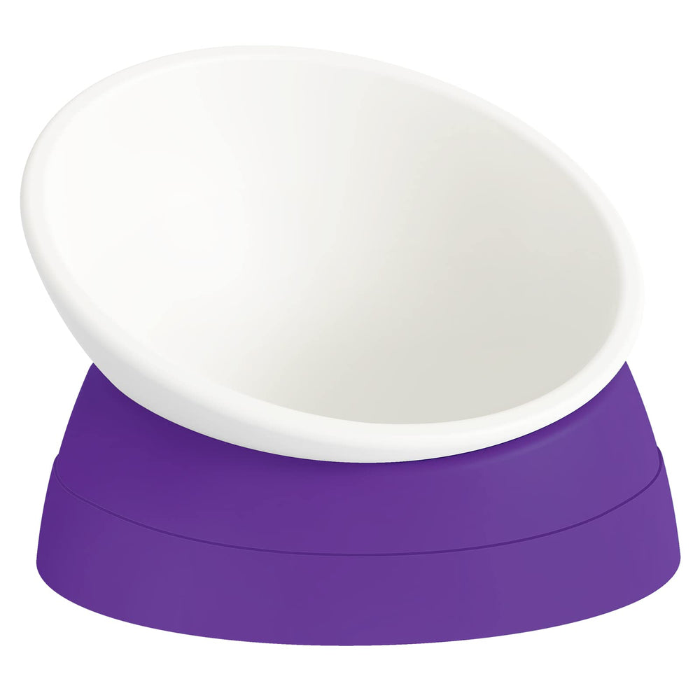 Ravitat plato elevado ajustable para comer cómodo y estable