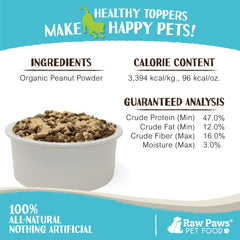 Raw Paws Boost complemento de alimento para perros, opción natural