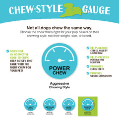 Cuidado dental con huesos Raw Paws de res