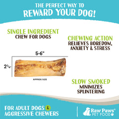 Huesos Raw Paws para perros masticadores agresivos y duraderos