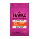 Rawz conejo real croquetas secas para gatos, proteína única de calidad