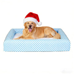 Razyzil cama para perro indestructible mediano con soporte ortopédico.