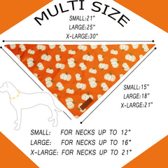 Realeaf bandana dos piezas, conjunto versátil para eventos festivos caninos.