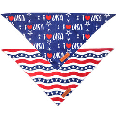 Bandana Realeaf para perro talla grande, ajuste cómodo para razas grandes.