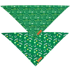 Bandana verde Realeaf San Patricio para gato o perro, color vibrante para llamar la atención