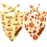 Bandanas Realeaf con calabazas, ideales para fiestas y sesiones de fotos.