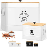 Reallnaive jarras para gatos: conjunto de dos tamaños.