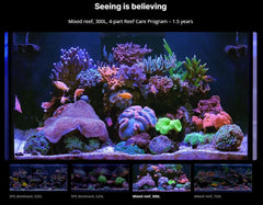 Red Sea dosis-4-partes tanque-arrecife-160-galones: ideal para acuarios grandes.